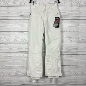 Spyder Women’s Winner White Ski Snow Pants Size 6 NWT Primaloft EXO shield